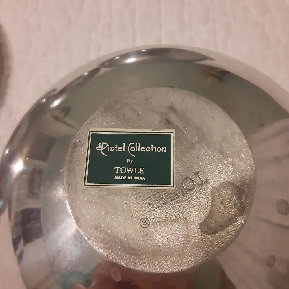 Towle Pintel Collection Salad Bowl & Server Set 7pc Family Gatherings